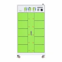 Electric Vehicle 10-compartment Intelligent Battery Swapping Cabinet